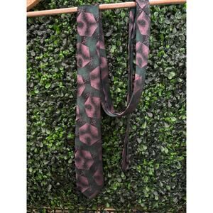 Elaan Vintage Retro Necktie, Classic, Thin Tie,